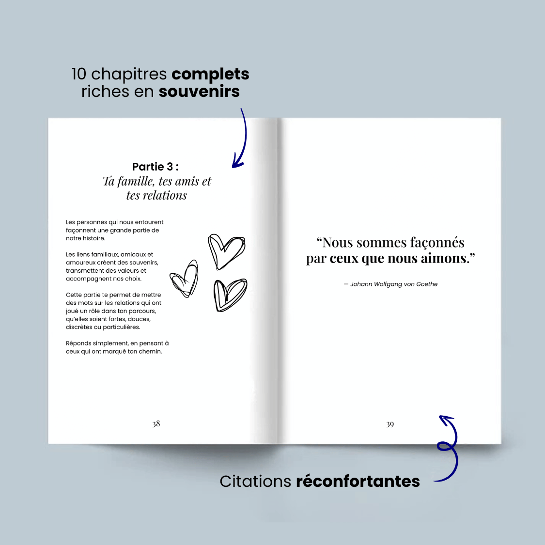 Journal : Je veux connaître ton histoire